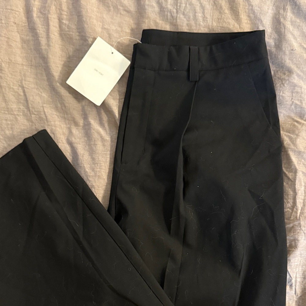 OAK + FORT Classic Black Trousers